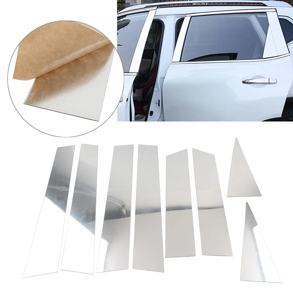 6 шт. набор автомобильных стоек декоративная накладка на дверное окно для Nissan X-trail