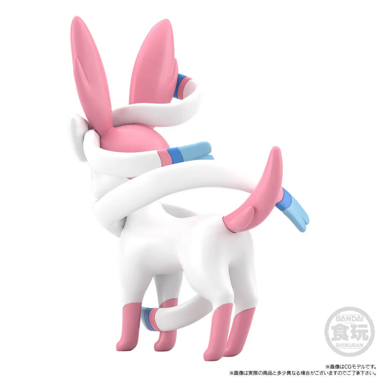 Фото В наличии оригинальная аниме-фигурка Bandai Pokemon Paldea Region Botan Lily Sylveon, ПВХ, коллекционная карманная фигурка монстра, игрушки №4