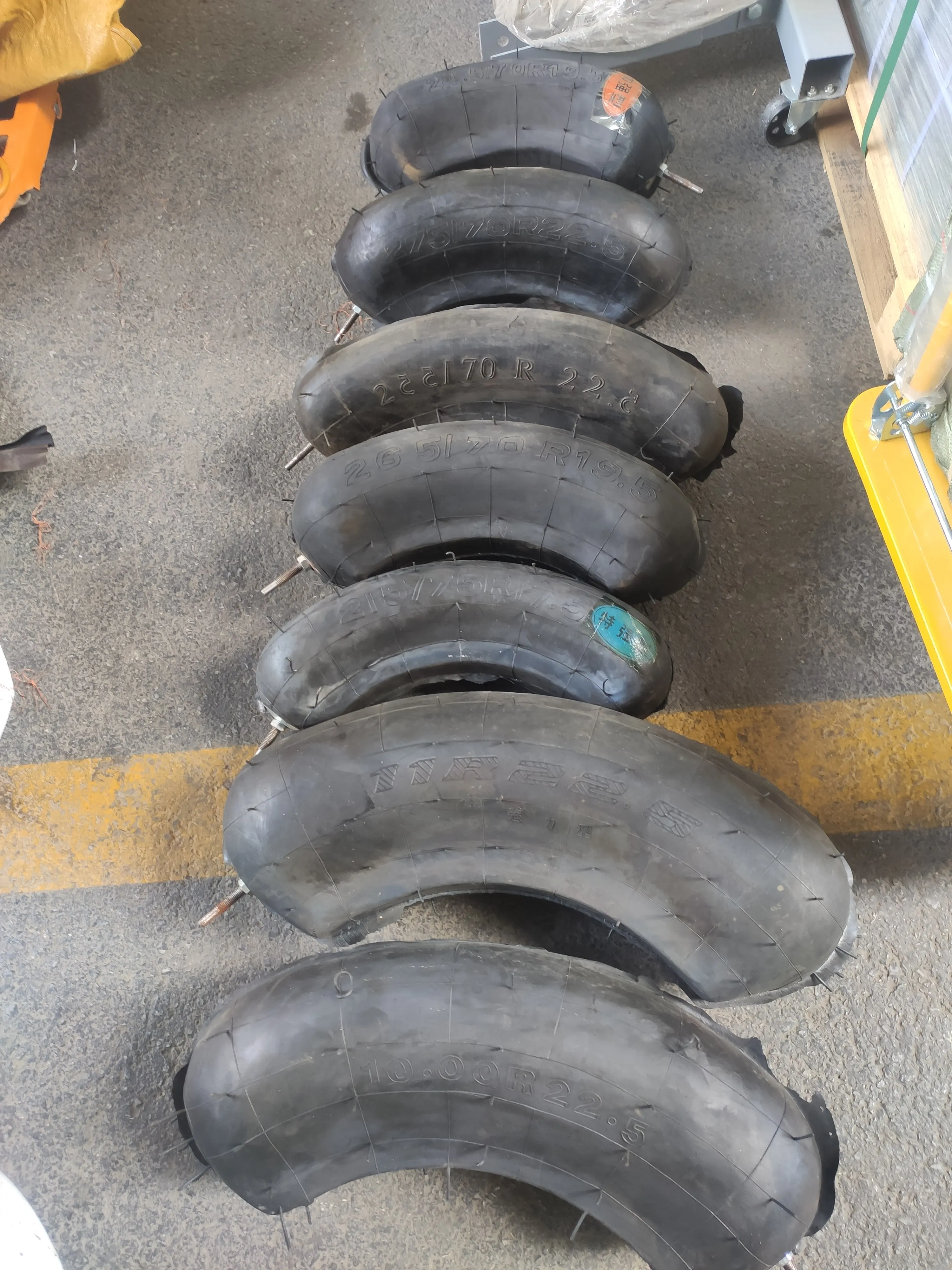 Фото Инструменты для ремонта шин Vulcanizer 8.25R16 900R20Вульканизированная резиновая подушка безопасности №2