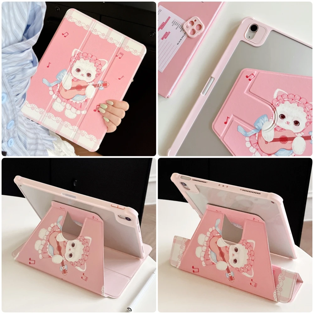 

Чехол для iPad Air 4 5 с держателем для карандаша для iPad 10th 10,9/10,2 9th 8th 7th/9,7 6th 5th Air 1 2 3 mini 6 Pro 11