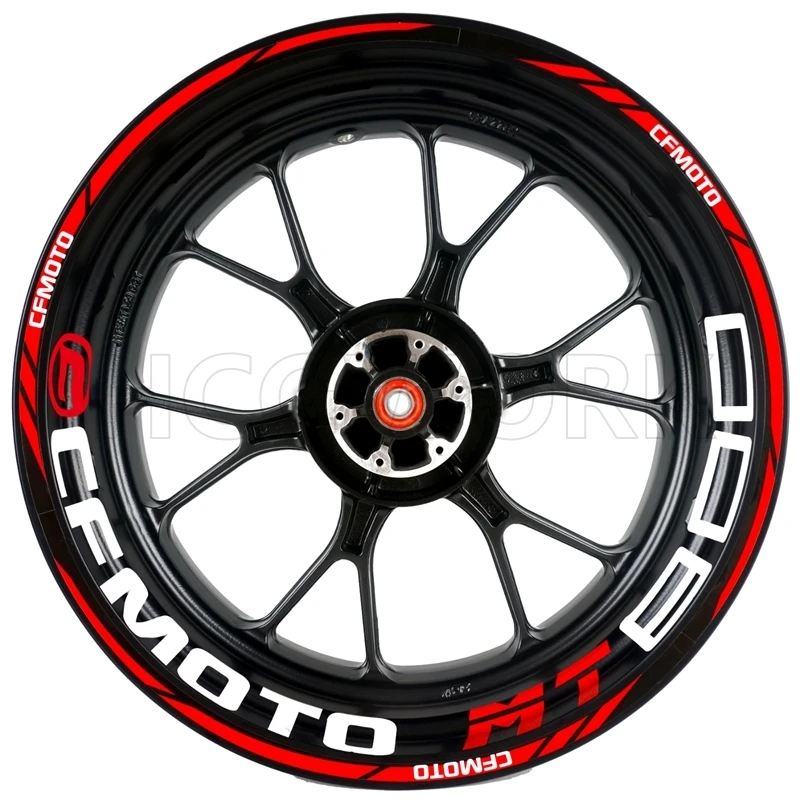 

Motorcycle Accessories Wheel Hub Wheel Rim Sticker Reflective Stickers for Cfmoto 800mt Sport Touring