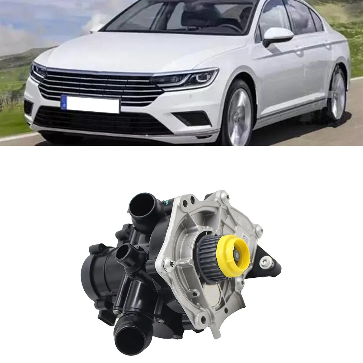 06K121600C водяной насос с термостатом Корпус в сборе для VW Golf Passat Toucan Audi A3 A4 A5 A6 A7 Q3