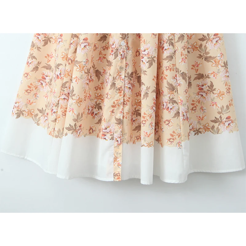 Сексуальное элегантное женское длинное платье миди с цветочным принтом модное