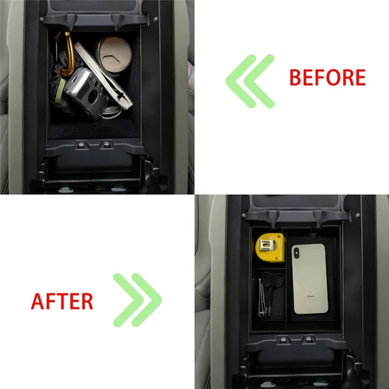 Органайзер на центральной консоли для Rivian R1T R1S 2022 2023 ящик хранения аксессуаров в