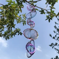 3d rotating wind chimes tree of life wind spinner bell for home decor aesthetic garden hanging decoration outdoor windchimes set