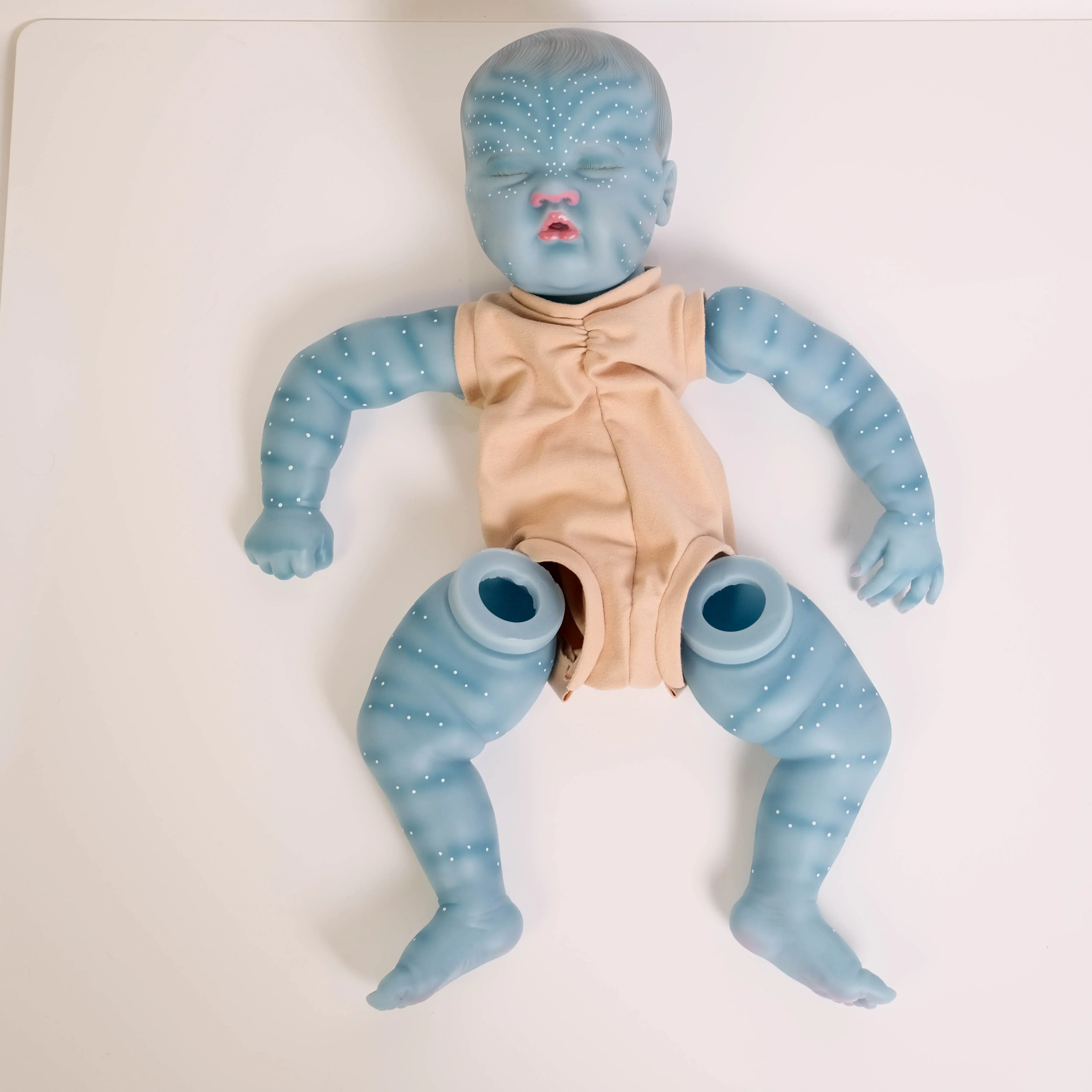 NPK 19-дюймовая версия Алиши уже окрашенная незаконченные детали куклы детский