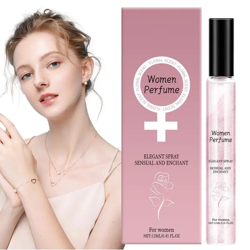 12 мл духи розы долговечные Roxelis аромат элегантный спрей с цветочным рисунком