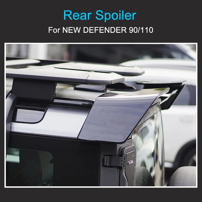 Задний спойлер для Land Rover Defender 90 110 2020-2024 задняя фотовспышка простая установка без