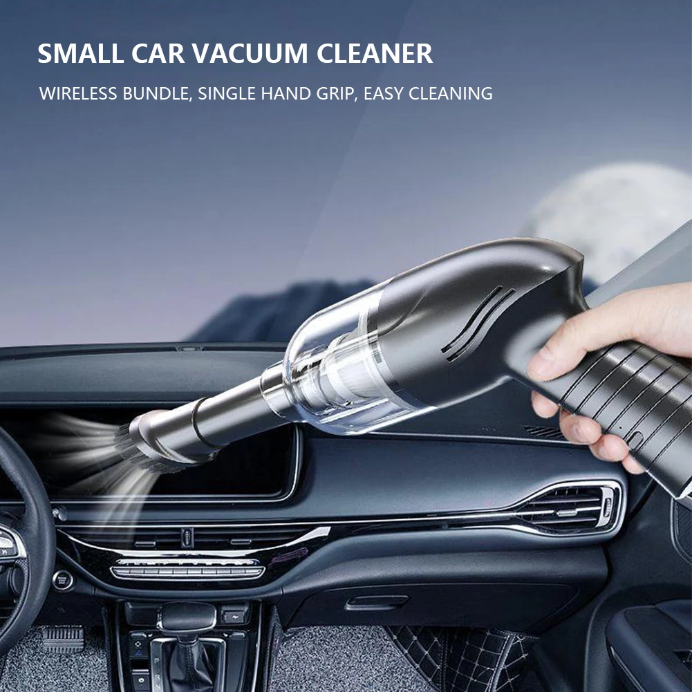 Car Vacuum Cleaner Dual Use Cordless Car Hoover 29000Pa Powerful Hoover 5000mAh 80000RPM Built-in Battery for Home Auto Cleaning