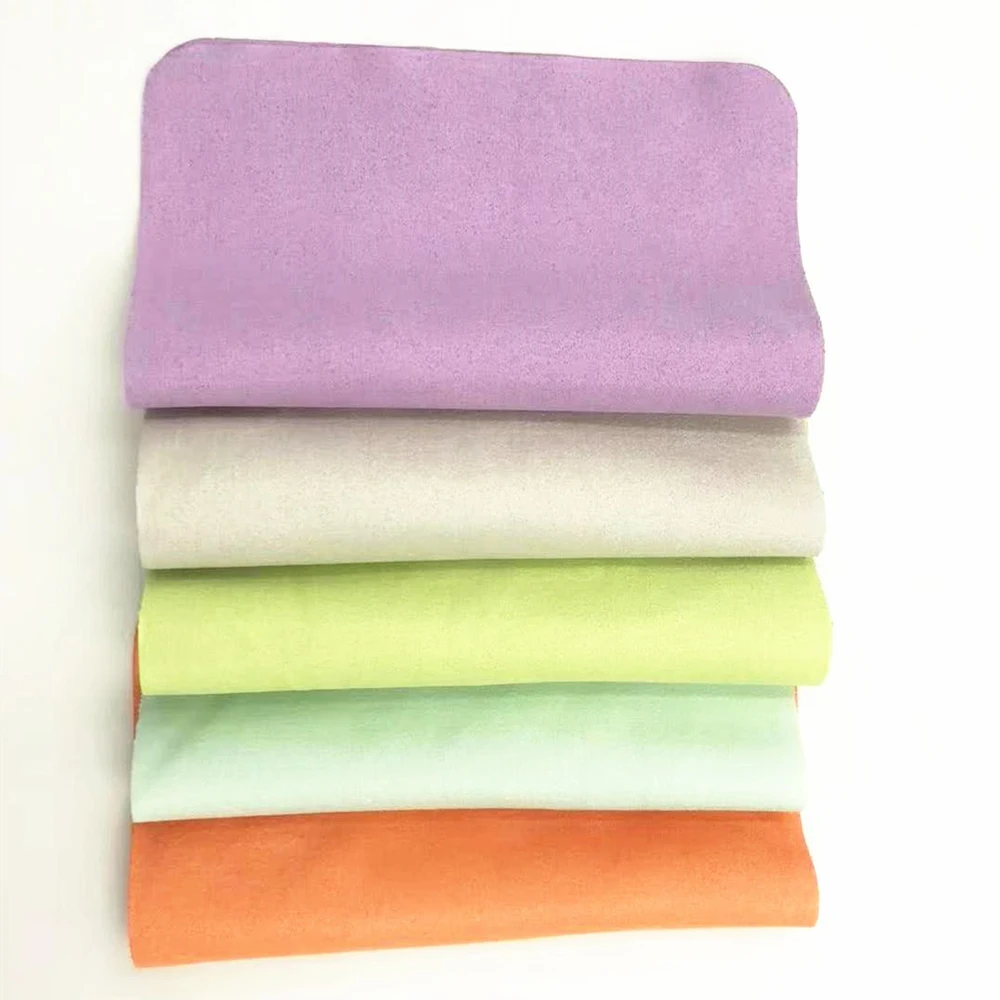 5Pcs Microfiber Cleaning Cloth Duster Scouring Pad Soft Cloth Wash Towel Napkin Glasses Wipe for Phone Screen Lens Glasses images - 6