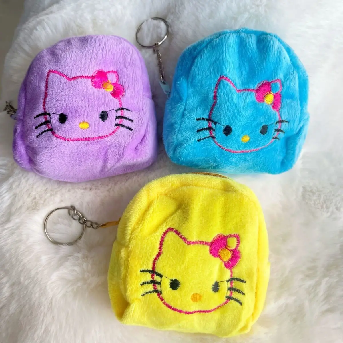 

hello kitty wallet backpack purse Hello Kitty Storage Bag Jewelry Bag Lipstick Pack Wallet Key and COIN Case