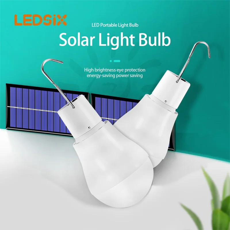 

Portable 12 LED solar light 150LM outdoor waterproof solar led bulb hanging lamp for courtyard Garden Camping Tent Fishing Lamps