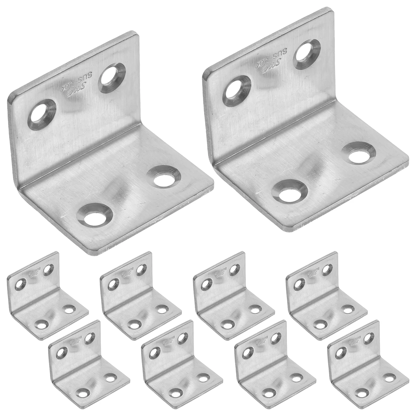 

10pcs Angle Bracket Wire Shelf Bracket Decorative Shelf Bracket Shelf Mount