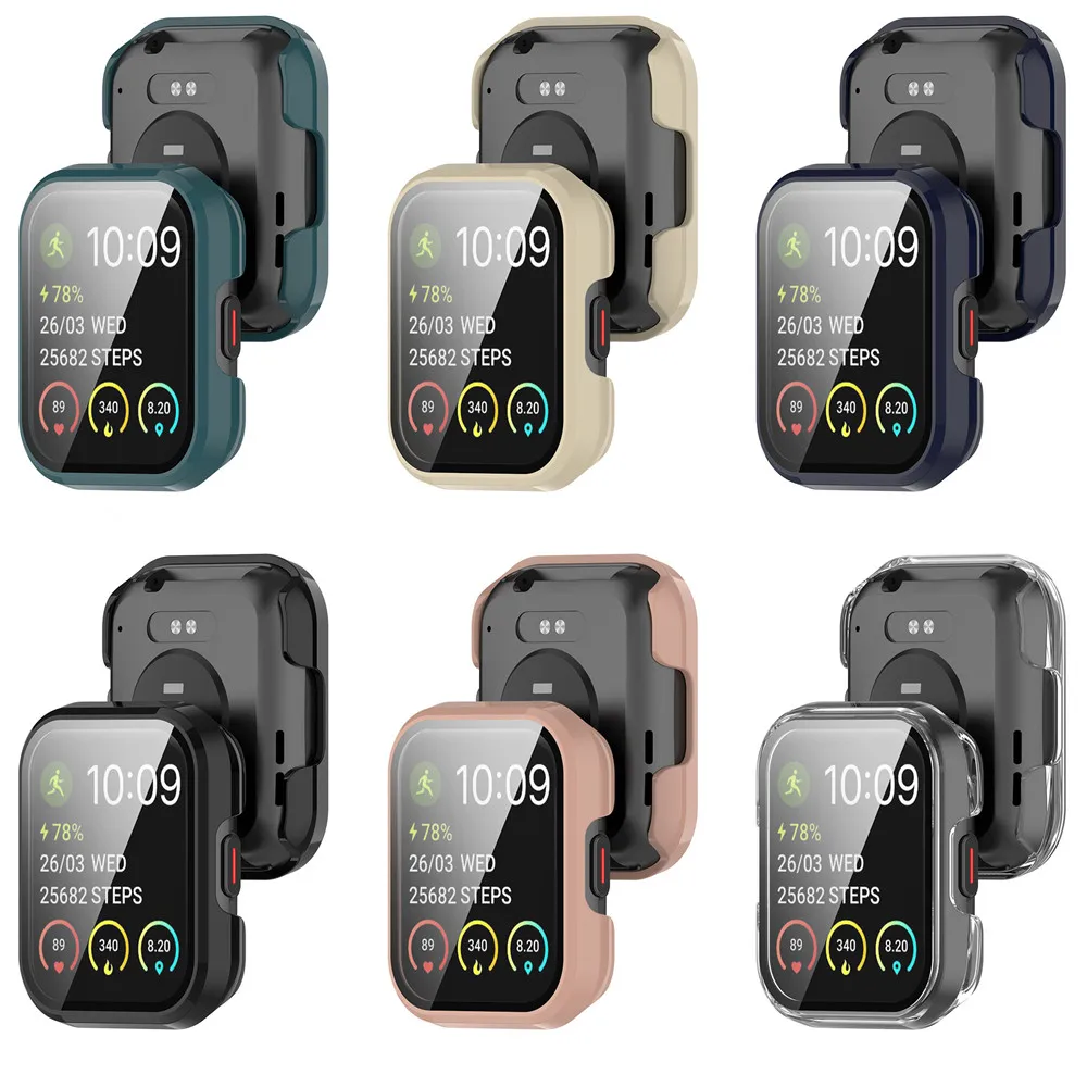 Чехол чехол и закаленное стекло для защиты экрана SKG V7 V7Pro рамка