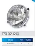 

Store code: 170.02.1210 headlight reflector for M124 50NC