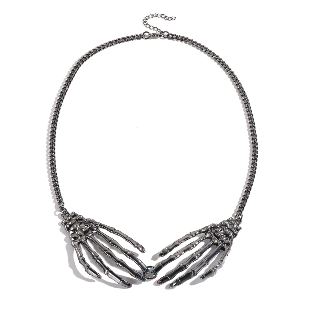 Женское металлическое ожерелье в стиле ретро