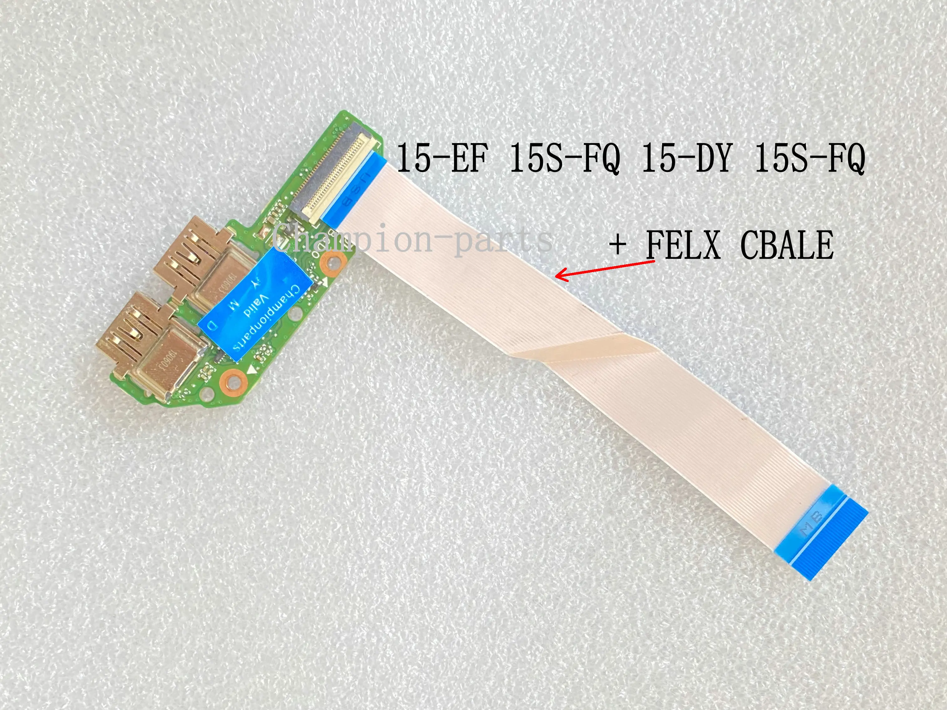 Быстрая доставка USB-плата DA0P5ETB6B0 для HP 15-EF 15S-EQ 15-DY 15S-FQ плата переключателя кнопки