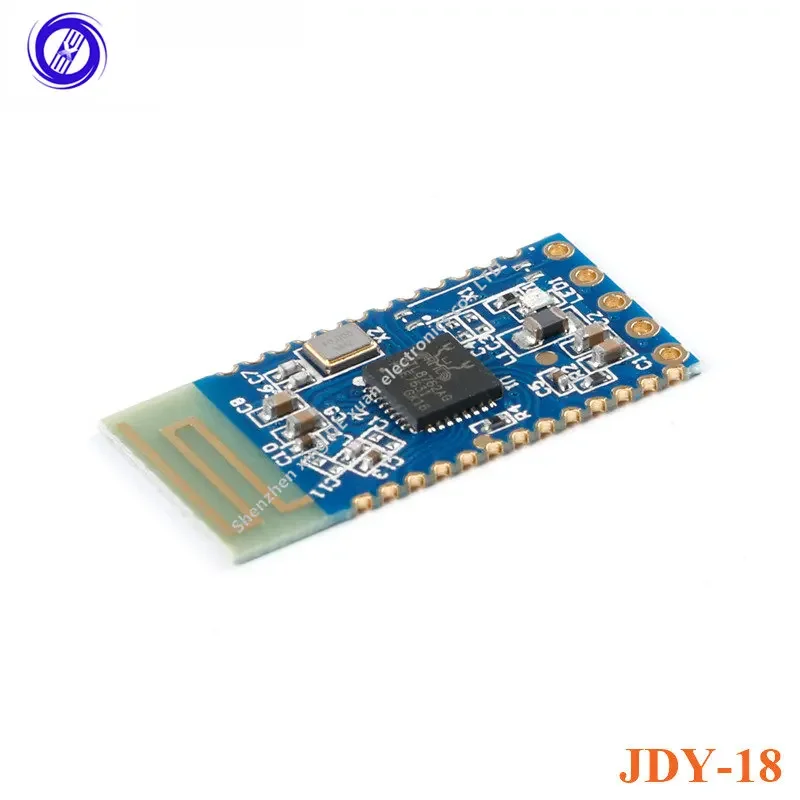 Новый модуль JDY-18 BLE Master-slave Integration Высокоскоростная передача 1 8-3 3 В 60 м 2 4 ГГц GFSK UART
