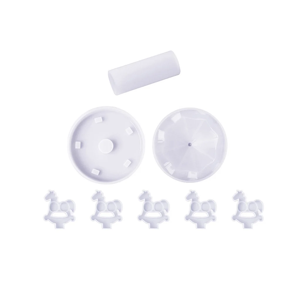 Силиконовая форма сделай сам эпоксидная карусель смола для украшения стола