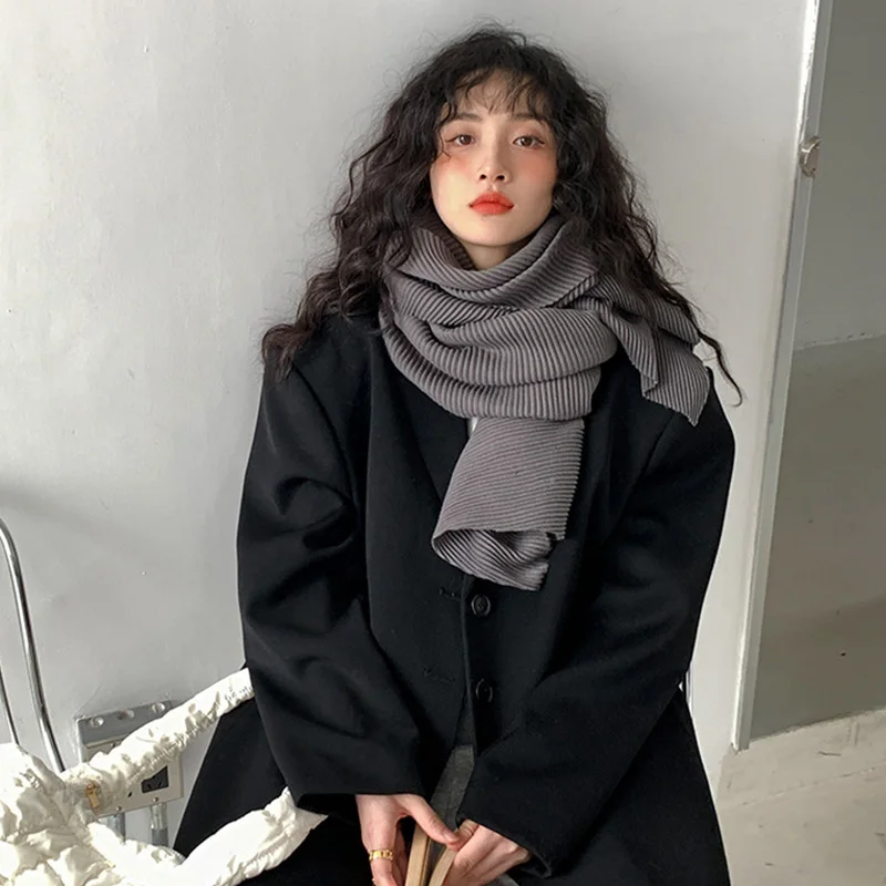 

Fashion Candy Color Pleated Neck Scarf Luxury Designer Brand Hair Tie Scarves Foulard Headband Shawls And Wraps Neckerchief