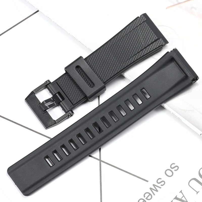 24mm Resin Strap Suitable For Casio Pro Trek GA2000 PRG-600 PRW-6600 PRG650 Watchbands Men's Sports Waterproof Watch Accessories