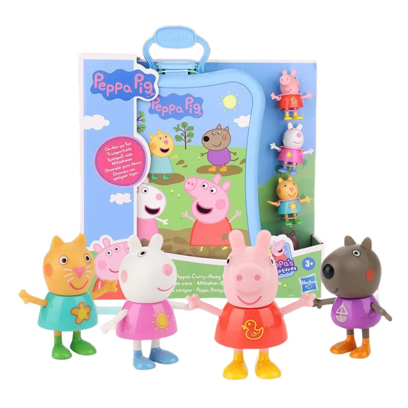 Peppa Pig Suzy Sheep animation peripheral kawaii cute card through Jiajia toys hand-made decoration creative children's toy gift