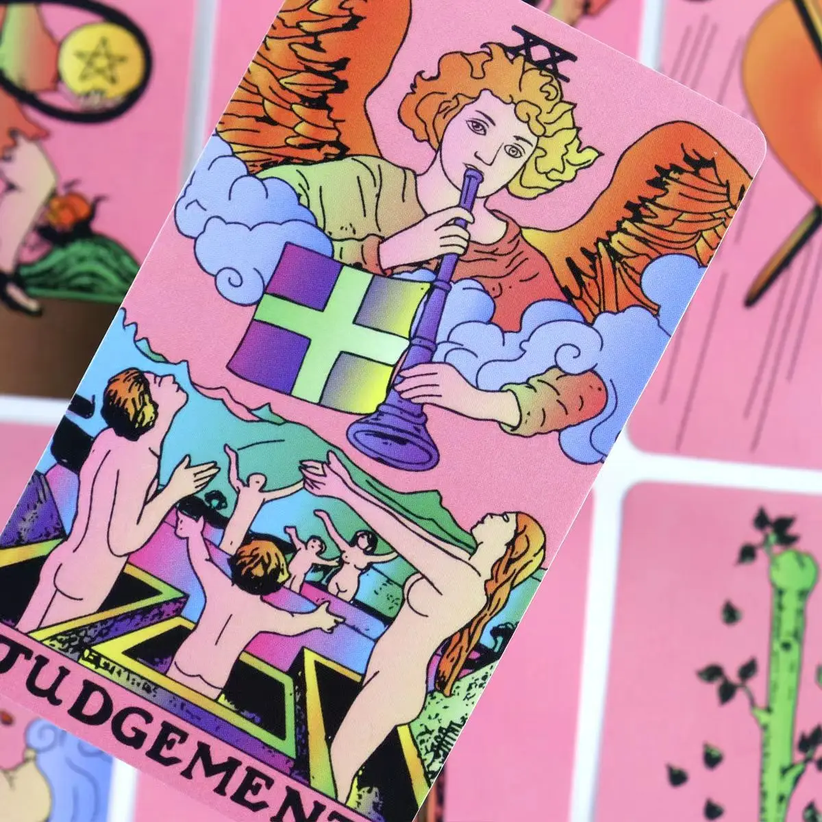 Розовая колода Таро A.E. 78 классические карты для начинающих система Райдера