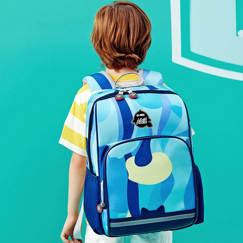 Dream Color Student School Backpack Children School Bags Kids Girls Primary Orthopedic Waterproof Book Bag Boys for 6-12 Years