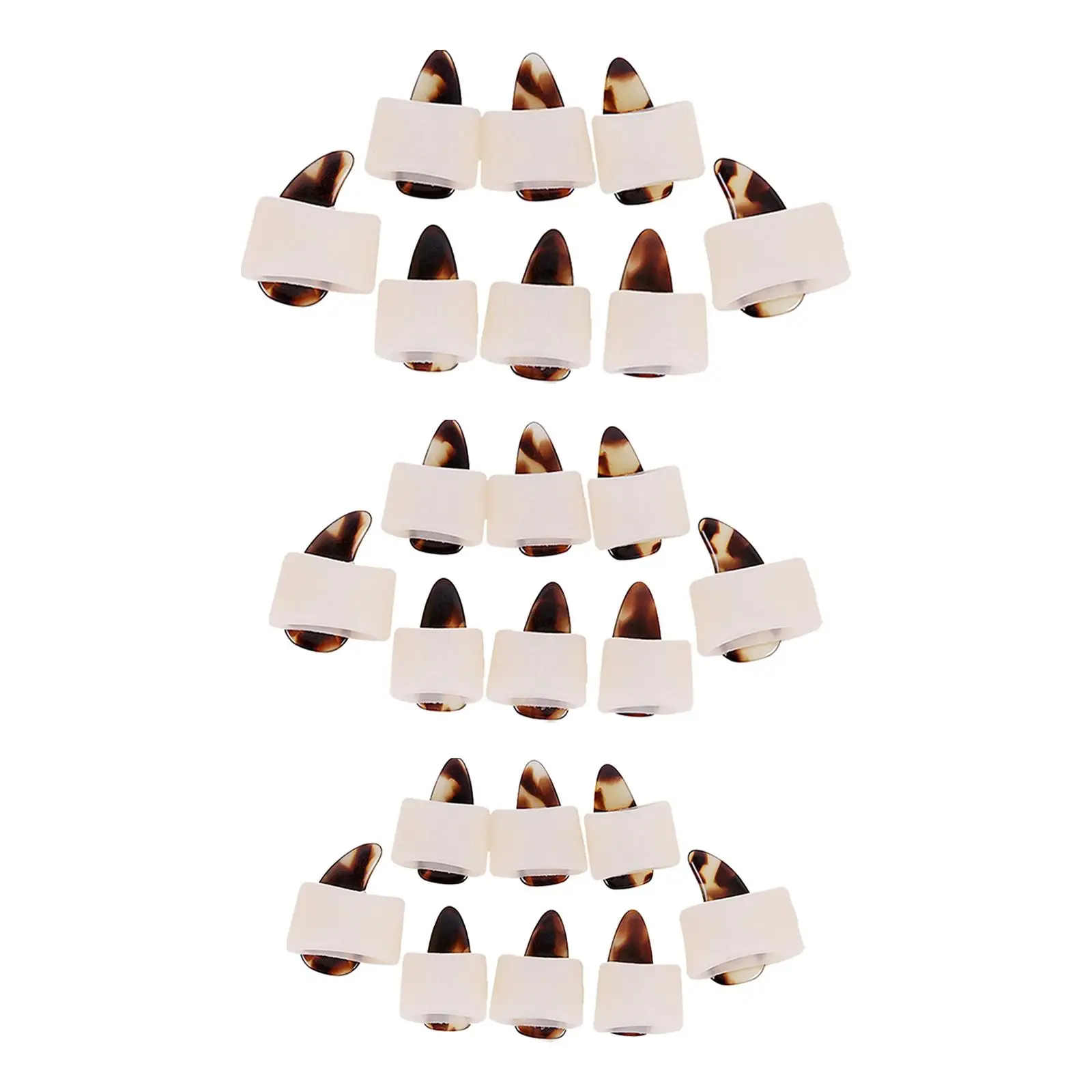 

8Pcs Thumb Finger Guard Protector Reusable for Guzheng Learning