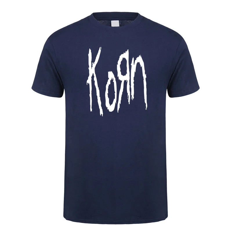 Футболка Korn мужская с коротким рукавом крутая тенниска из хлопка майка