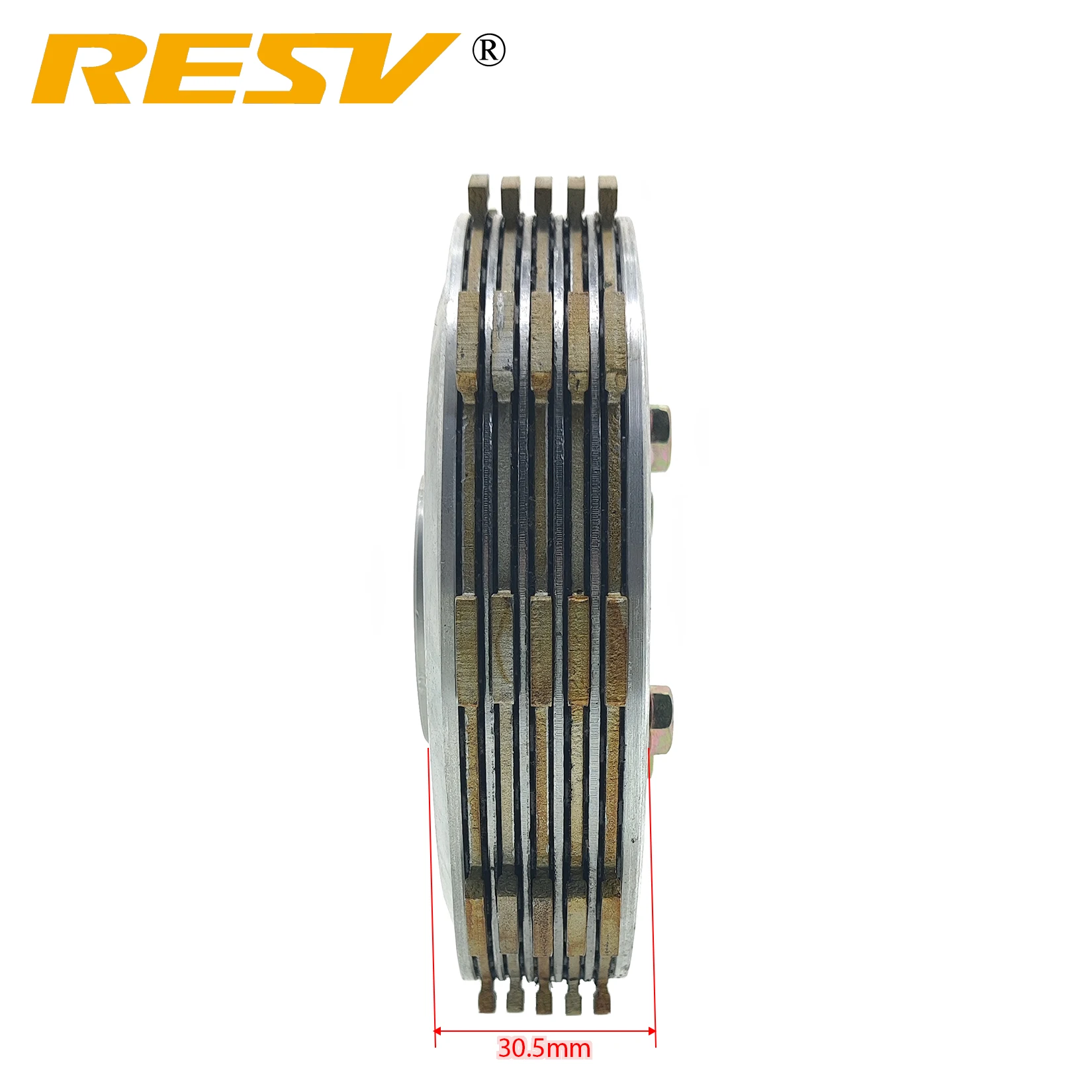 RESV для Bajaj 180 BAJAJ180 180cc 4 колонки 5 фрикционных дисков сцепления в сборе.