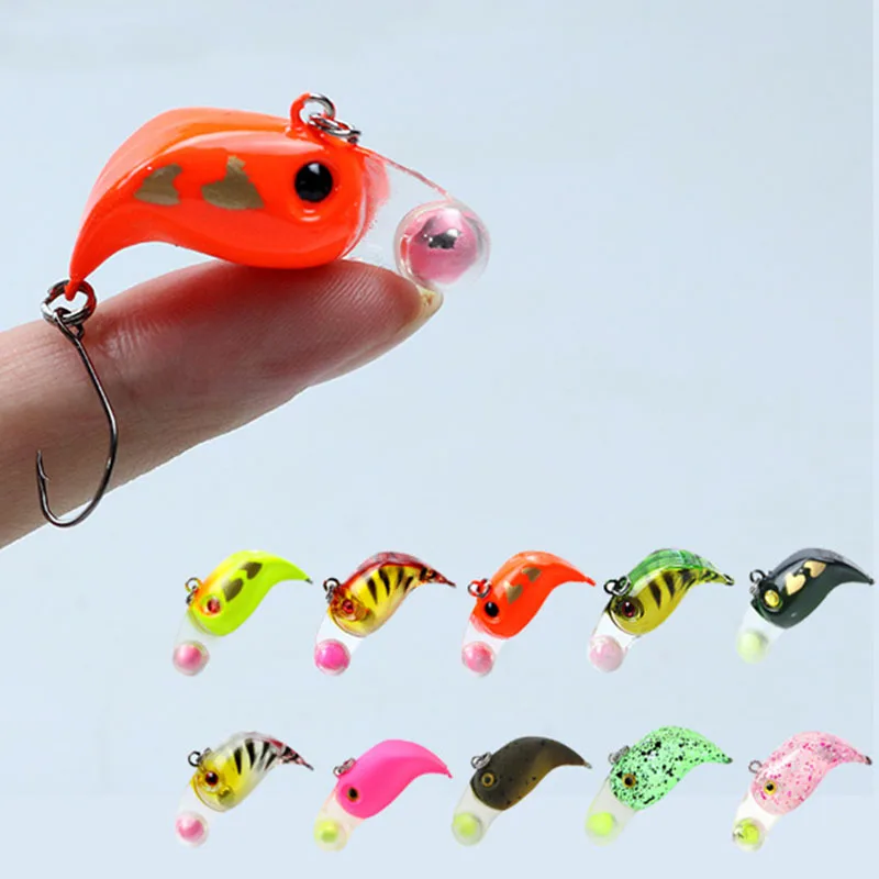 

HISTOLURE Single Hook Trout Fishing lures 32mm 2.5g VIB Spinner Casting Bait Sinking Minnow Wobbler Crank Fishing Tackle