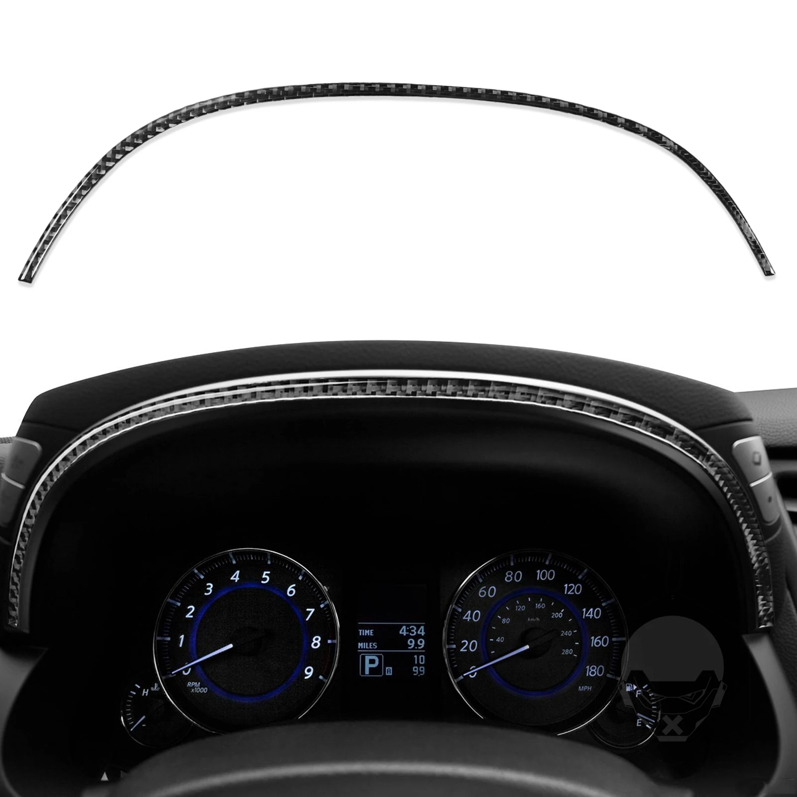 Декоративная наклейка для приборной панели Infiniti FX 2009-2013 аксессуары салона