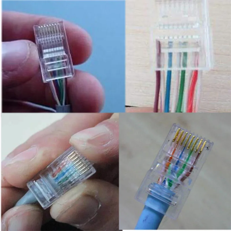 Автоматический обжимной станок для сетевых коннекторов Ethernet, обжимщик для кабелей CAT5, CAT6, UTP (art.: 3920dae98edc8) - 3920dae98edc8