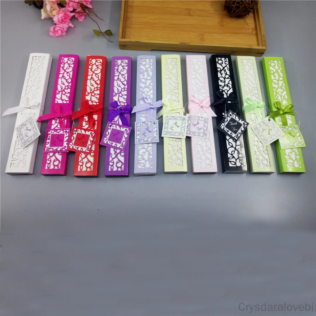 

30 Pcs/lot Personalized Luxurious Silk Fold Hand Fan in Elegant Laser-Cut Gift Box +Party Favors/wedding Gifts+printing