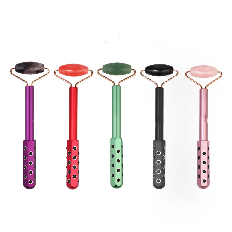 

Роликовый массажер для лица, инструмент для ухода за кожей лица и припухлости