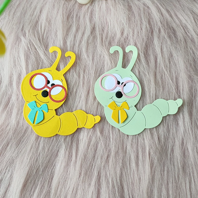 Новые бабочки гусеницы металлическая высекальная форма для фотоальбома с