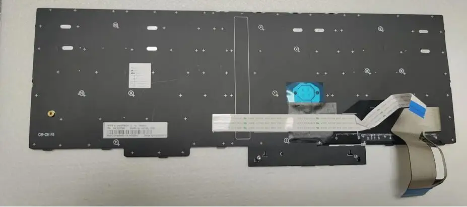 Испанская клавиатура для Lenovo ThinkPad E580 E585 E590 E595 L580 T580S T590 P52 P53 P72 P73 без Черной Рамки с