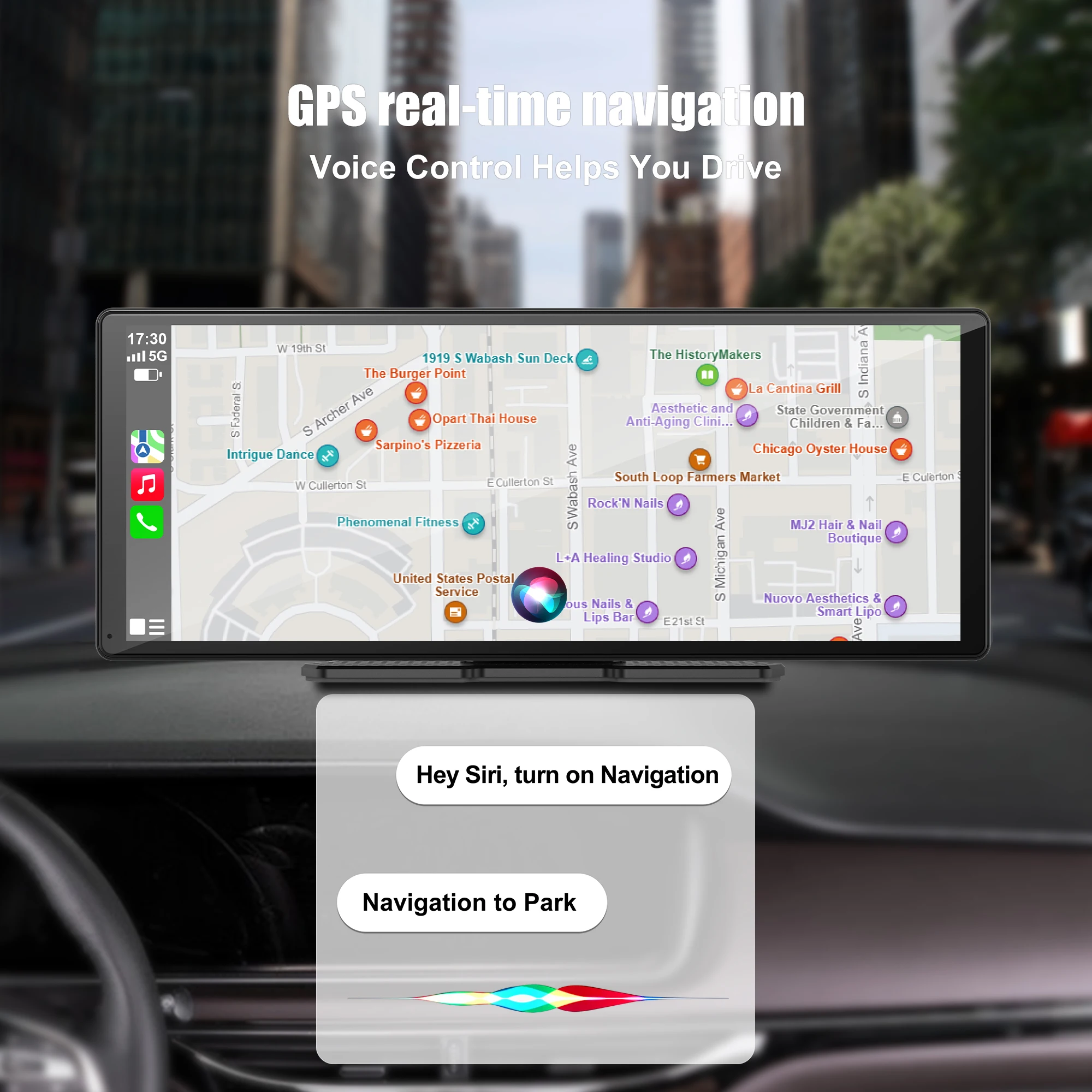 11 3-дюймовый видеорегистратор 4K 2160P автомобильное зеркало видеозапись Carplay и Android