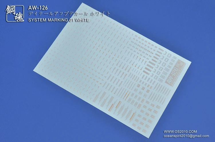 Для MG 1/100 полная механика HirM HG 1/144 RG модель A.W стальной спиртовой водный слайд