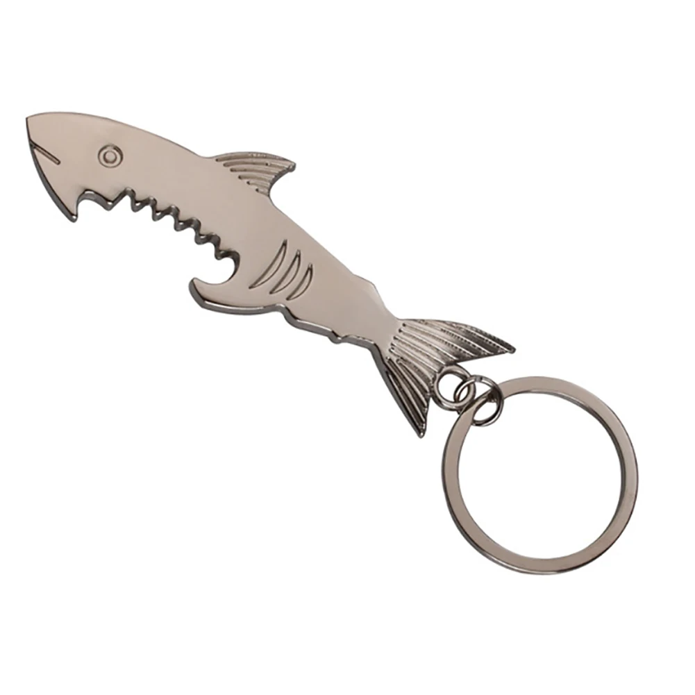 

Открывалка для бутылок, модный брелок для кемпинга, многофункциональный, простой в эксплуатации, в форме рыбы, для дома и улицы, маленькие ме...