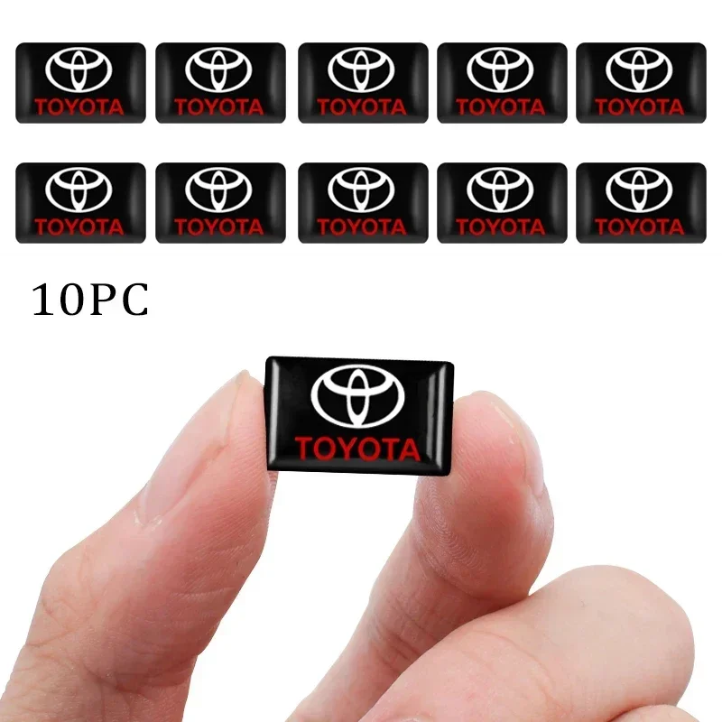 Наклейки для салона автомобиля мультимедийные пуговицы наклейки Toyota Reiz Camry Corolla