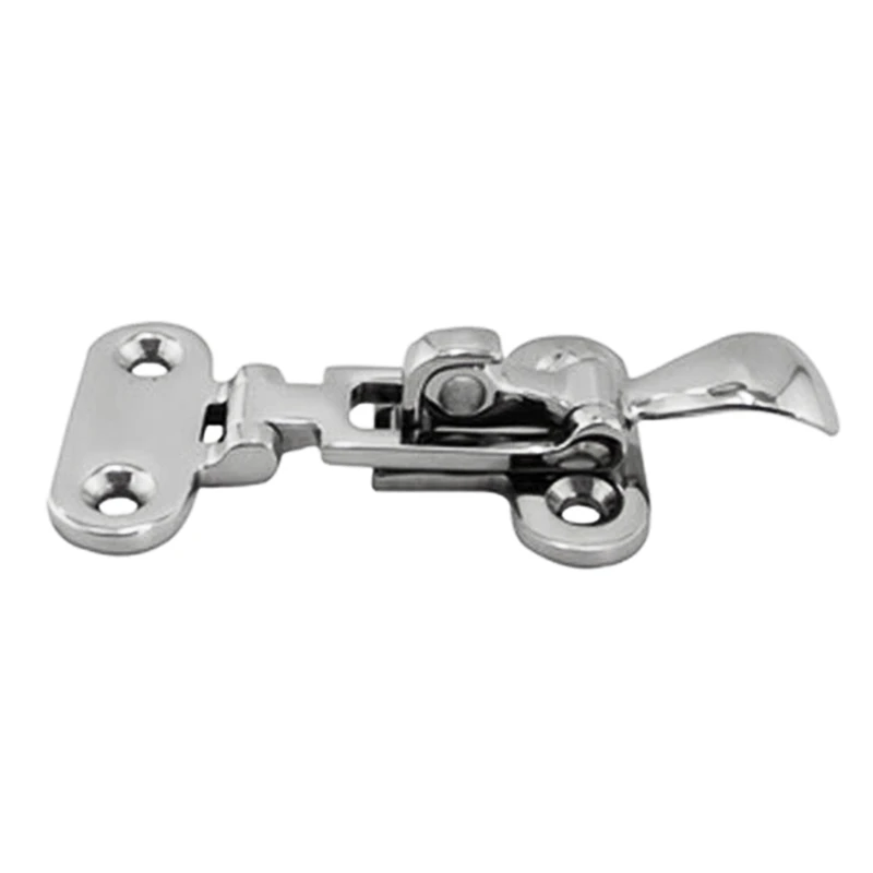 

Marine Boat Stainless Steel Deck Lock Down Clamp Deck Hasp Locker Anti-Rattle Latch Fastener Marine Hardware