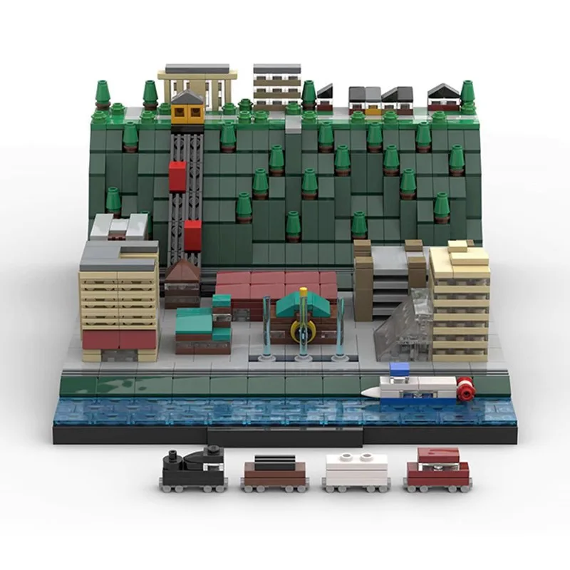 1193 шт. Детский конструктор Pittsburgh Skyline