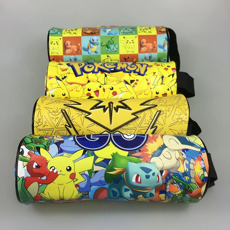 

Pokémon Multi-function Round Pencil Case Primary and Secondary School Students Stationery Cartoon Printing Storage Bag