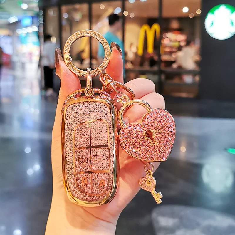 Чехол для ключей Jeep чехол с компасом Cherokee Grand Commander Herokee Renegade Fiat