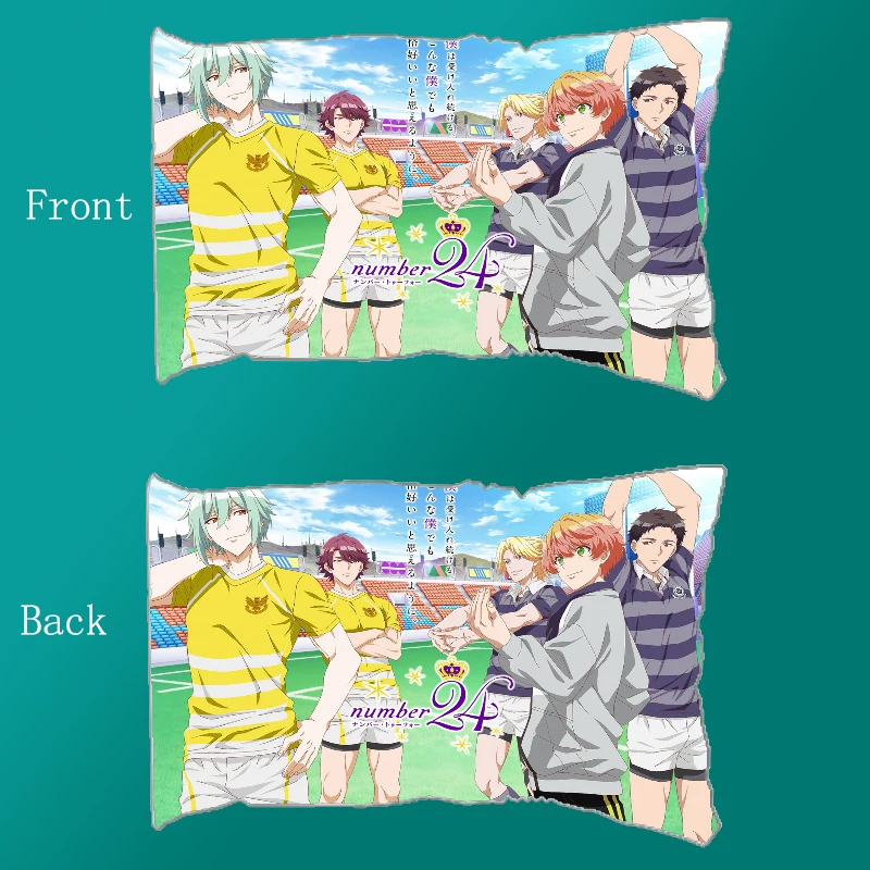

Anime Dakimakura Pillow Case Number24 Yuzuki Natsusa Ueoka Ibuki Cover home decoration accessories 60x40cm