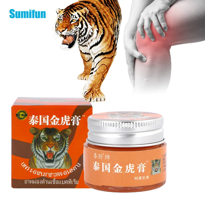 

Тайландский оригинальный тигровый бальзам, мазь от укусов насекомых, обезболивающее средство для снятия боли в мышцах, артрита, обезболивающее средство для суставов тела, 1 шт., 20 г