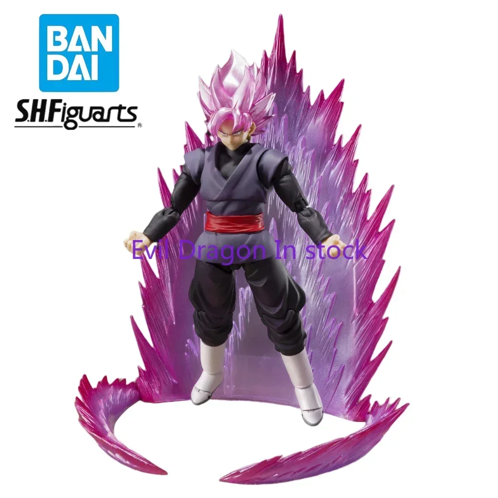 Stock Dragon Ball натуральная Bandai S.H.Figuarts розовая фигурка Zamasu черный Goku Super Saiyan в штучной