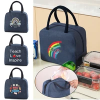portable lunch bag food thermal box office cooler lunchbox organizer insulated case school picnic tote teacher gift bento pouch